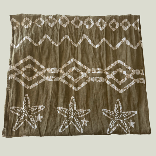 Starfish Scarf Army Green