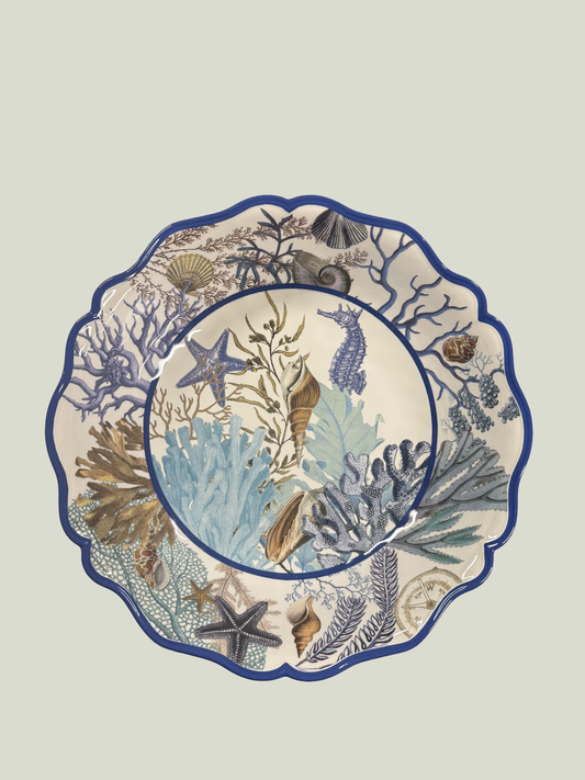 Blue Lagoon Large Serving Bowl