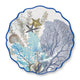 Blue Lagoon Round Platter