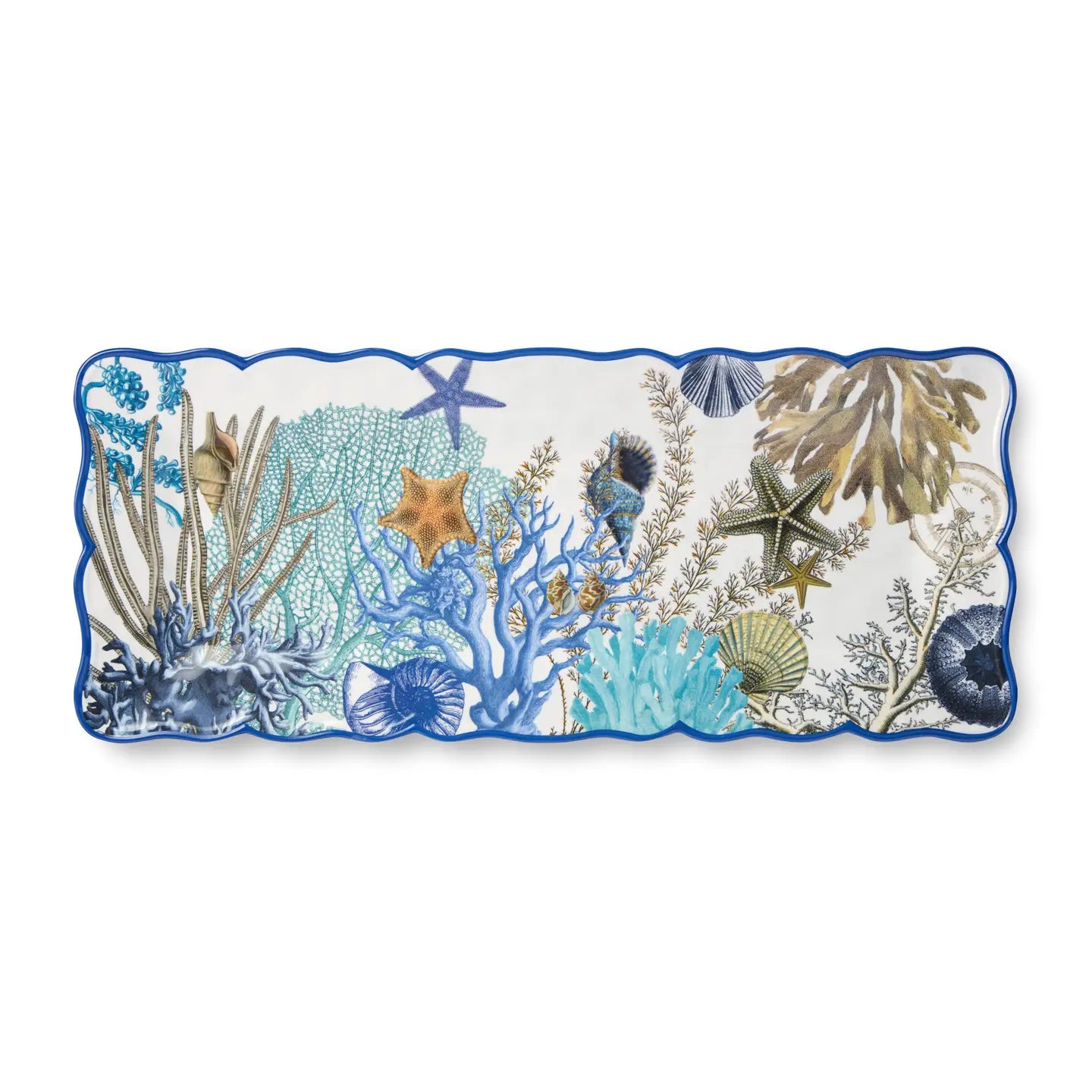 Blue Lagoon Rectangular Platter
