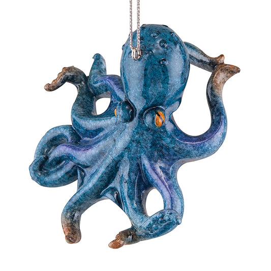 Christmas Cozumel Reef Octopus Ornament