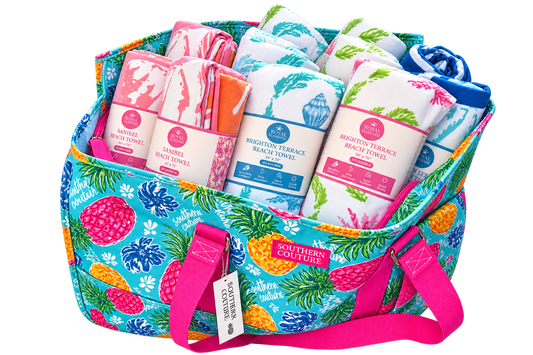 Microfiber Towel - Sanibel Blue