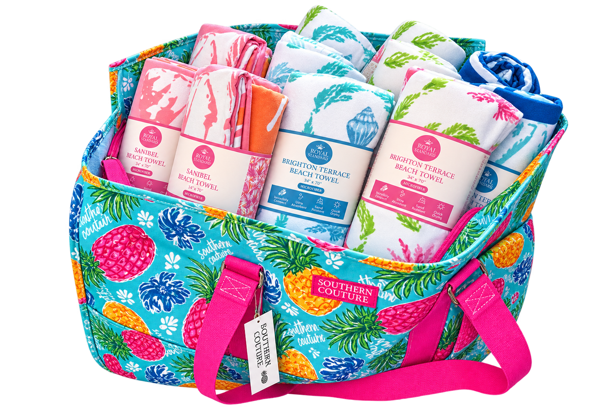 Microfiber Towel - Sanibel Pink