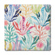"Coral Collection" Single Absorbent Tumbled Tile Coaster