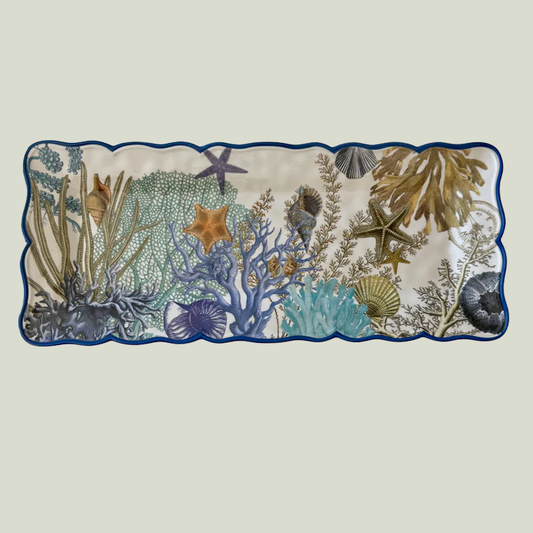 Blue Lagoon Rectangular Platter