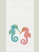 Coastal Seahorse Duo Kitchen Towel