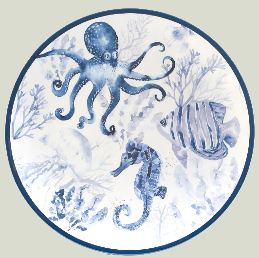 Sea Life Dinner Plate