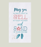 Coastal Shell In Your Pocket Kitchen Towel