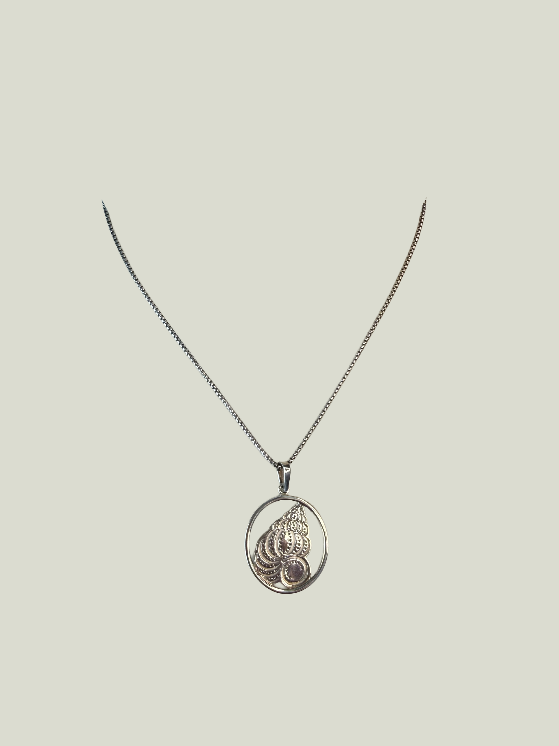 Congress Jewelers Sterling Silver Wentletrap Pendant