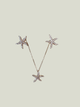 Congress Jewelers 14K White Gold Sea Jewels Pavé Diamond Starfish Necklace